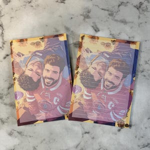 Bloc de notas Sunshine & Smoothies / Bloc de notas personalizado hecho a mano que cambia el juego