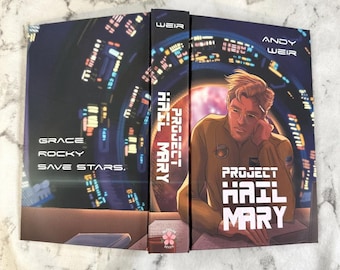 Projekt Hail Mary von Andy Weir | Kundenspezifisches Rebound-Hardcover-Buch