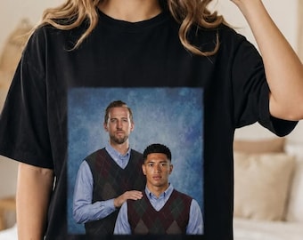 Funny Harry Kane and Jude Bellingham England Soccer Step Brothers Shirt, Step Brothers Meme Apparel, Retro 90s Style Football Fan Gift