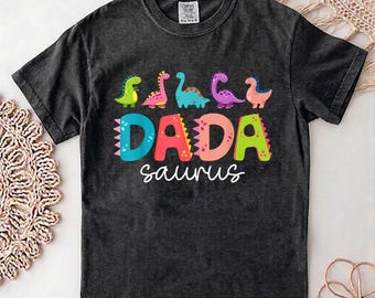 Camiseta de Papá Saurus, Camiseta de dinosaurio T-Rex para el Día del Padre, Regalo de cumpleaños para papá, Papá Saurus