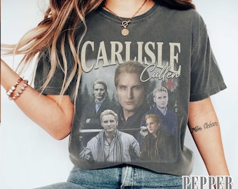 Camiseta vintage de edición limitada de Carlisle Cullen, regalo para mujeres y hombres. Camiseta unisex.