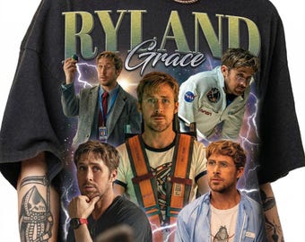 Camiseta vintage de edición limitada de Ryland Grace y Ryan Gosling, regalo para mujeres y hombres. Camiseta unisex.