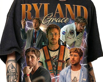 Camiseta vintage de edición limitada de Ryland Grace y Ryan Gosling, regalo para mujeres y hombres. Camiseta unisex.