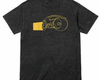 Camiseta original de la película TRON de 1982, videojuego Grid Light Cycle