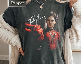 Tobey Maguire Spider Hero Vintage 90s Styles Shirt