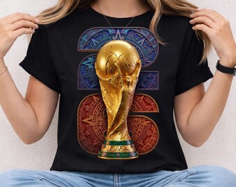 2026 FIFA World Cup Trophy PNG | Gold Soccer Fan Art (Digital Download)