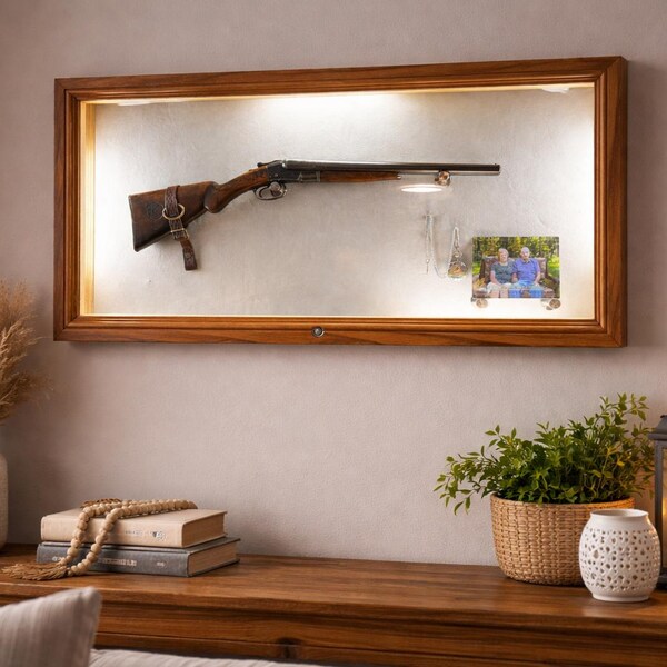 Rifle Display Case - Etsy