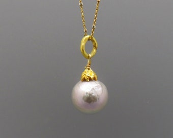 Grey Pearl Pendant