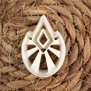 Embossed Diamond Polymer Clay Earring Cutter, Sharp PLA Jewelry Tool