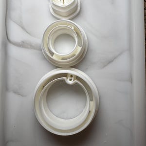 Dünner Hoop Polyner Tonschneider, 3d gedrucktes PLA Tonwerkzeug