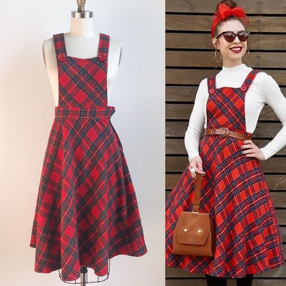 1940s Vintage McCall Sewing Pattern 4096 Teen Girls Pinafore Dress –  Vintage4me2