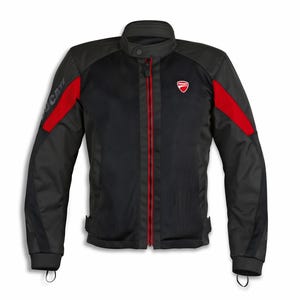 Ducati Flow C5 Summer Mesh Jacket - Technical Breathable Moto Armor