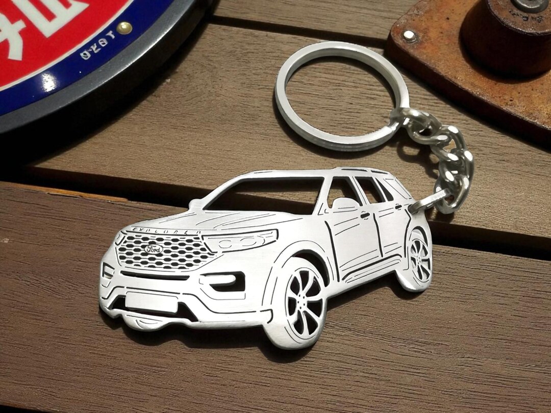Custom Keychain, Birthday Gift for Him, Personalized Stainless Steel ...