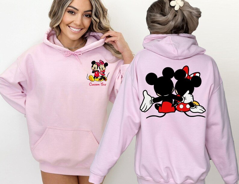 Custom Mickey Mouse Hoodie, Family Vacation Hoodie, Mama and Daddy Hoodie, Disneyland Hoodie, Disney Trip Gift, Disneyworld Hoodie image 2