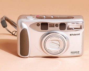 Vintage Polaroid PZ2320 AZ Power Zoom Point & Shoot Zoom 35mm Film Camera