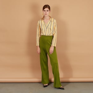 Olive Flare Pants – The Line Boutique