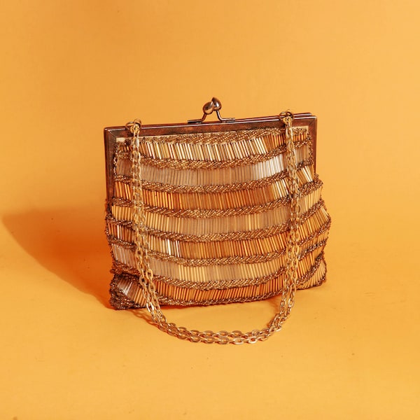 Vintage Beaded Bag Etsy