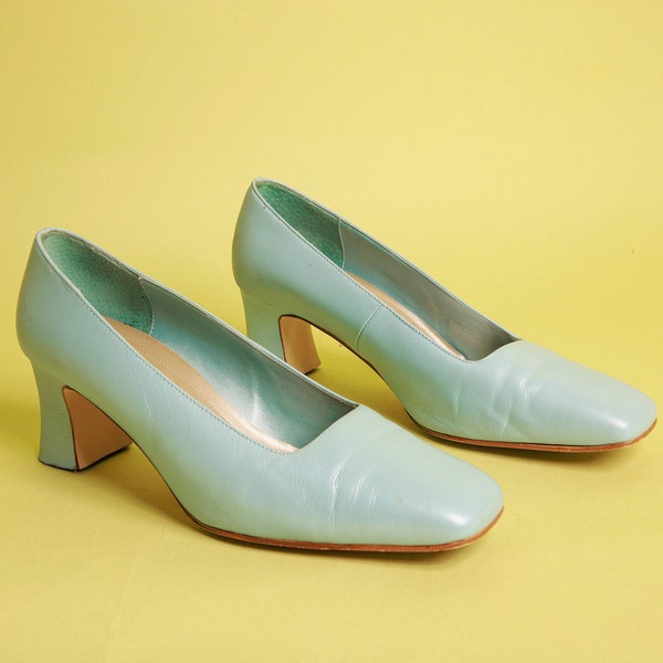 Square Toe Shoes Etsy