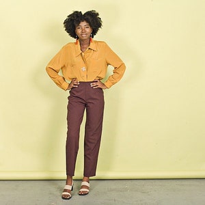 80s Striped Trousers - Etsy