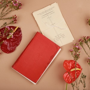 Vintage Reclaimed Repurposed Handbound Book Journal Sketchbook - The Count of Monte Cristo
