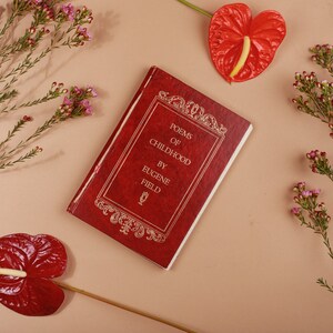 Vintage Reclaimed Repurposed Handbound Book Journal Sketchbook - Poems of Childhood