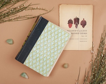 Vintage Reclaimed Repurposed Handbound Book Journal Sketchbook - Readers Digest Condensed Books