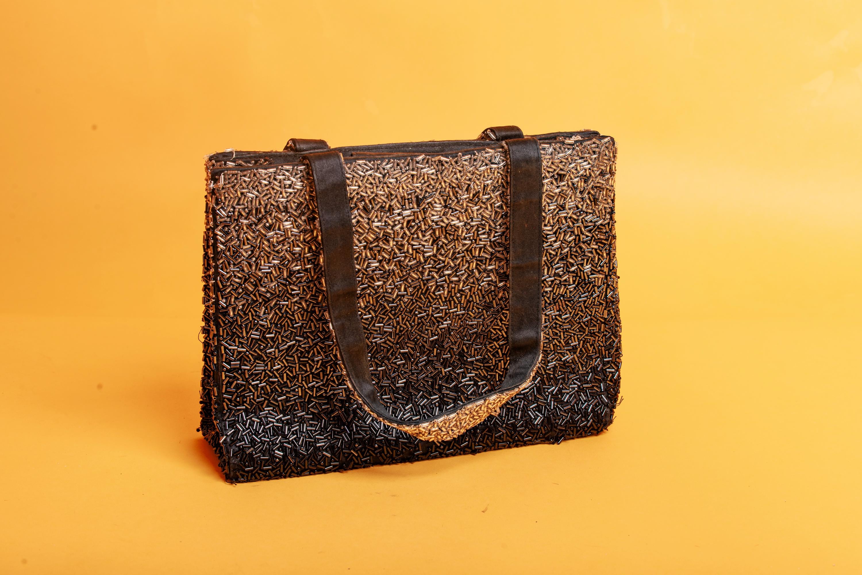 ビーズバッグ パーティーバッグ ヴィンテージ ヴィンテージ ビーズ バッグ（Vintage Beads Chain Bag）- JeJe PIANO