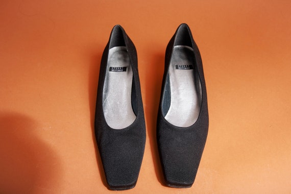 90s Black Classic Stuart Weitzman Designer Heels … - image 4