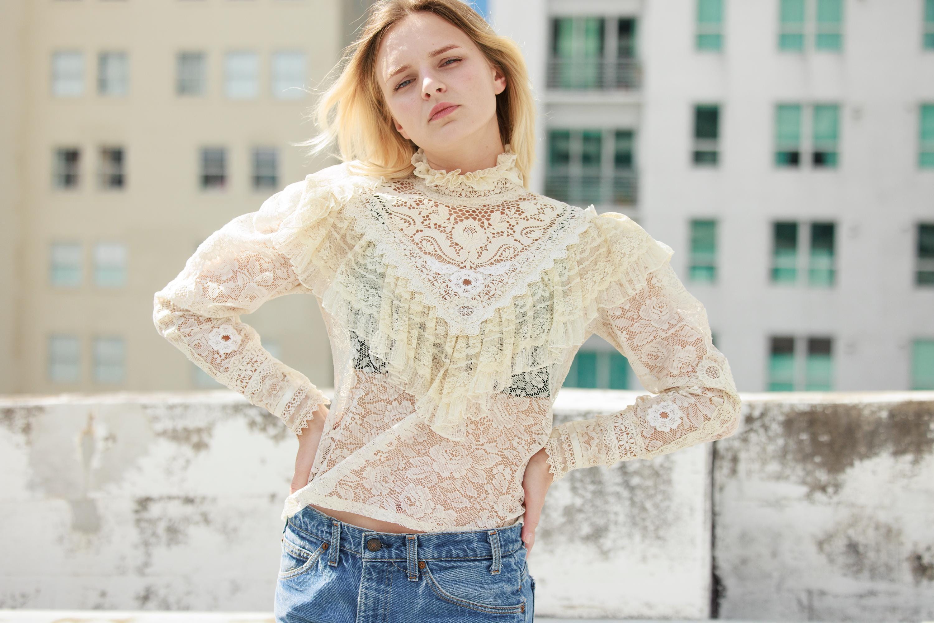 JUUYY Western Shirts for Women Plus Size Vintage Boho Floral