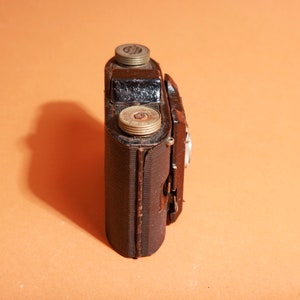 Vintage 30s Black Agfa ANSCO Corporation Anastigmat f6.3 Film Decor Prop Collectable Camera image 7