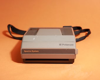 Vintage Grey Polaroid Spectra System Instant Film Camera