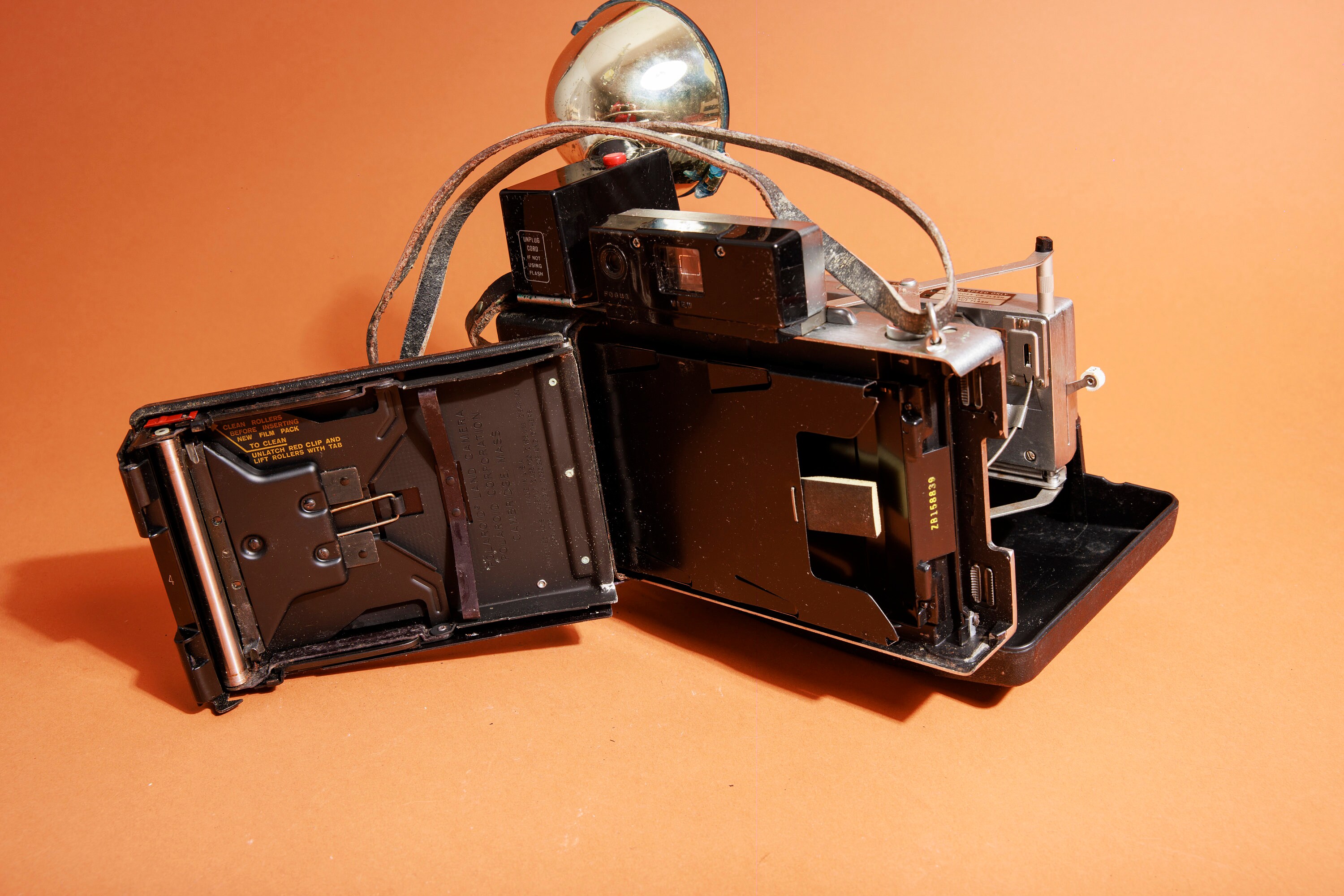 Vintage Grey Polaroid Automatic 240 Land Instant Folding Film