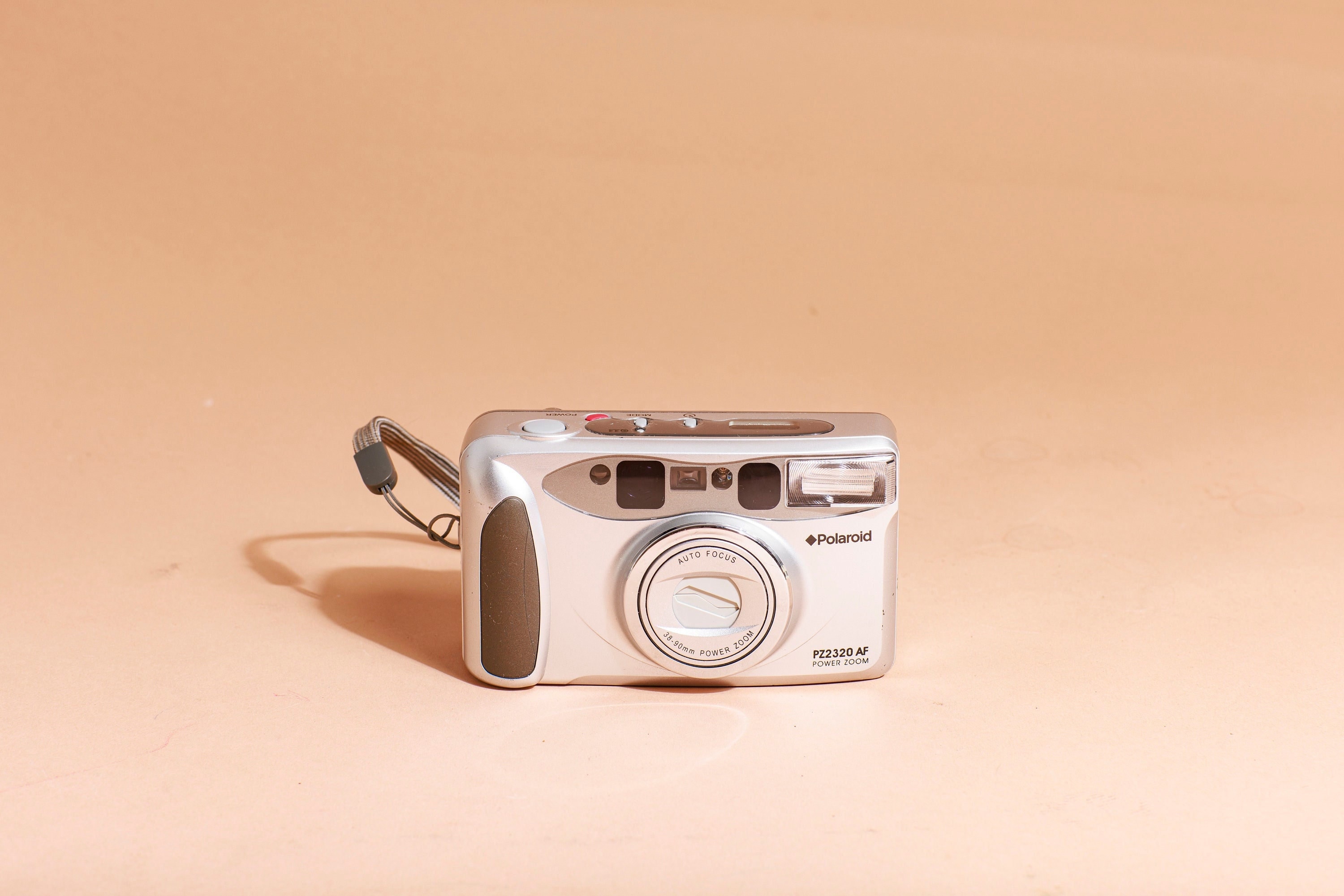 Appareil Photo Compact Argentique Polaroid AF 35mm - Années 90, Fonctionnel, Avec Housse