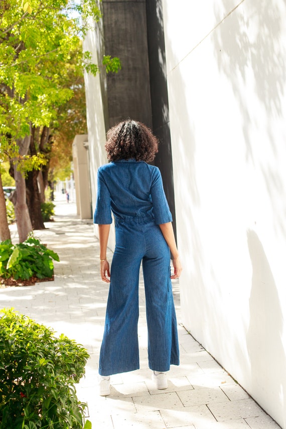 The Essential Denim High Waisted Coverall