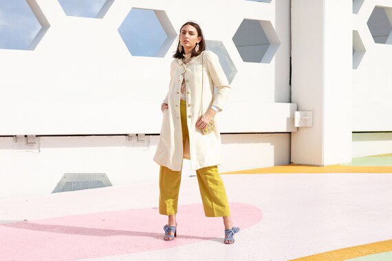 Beige formal coat deals
