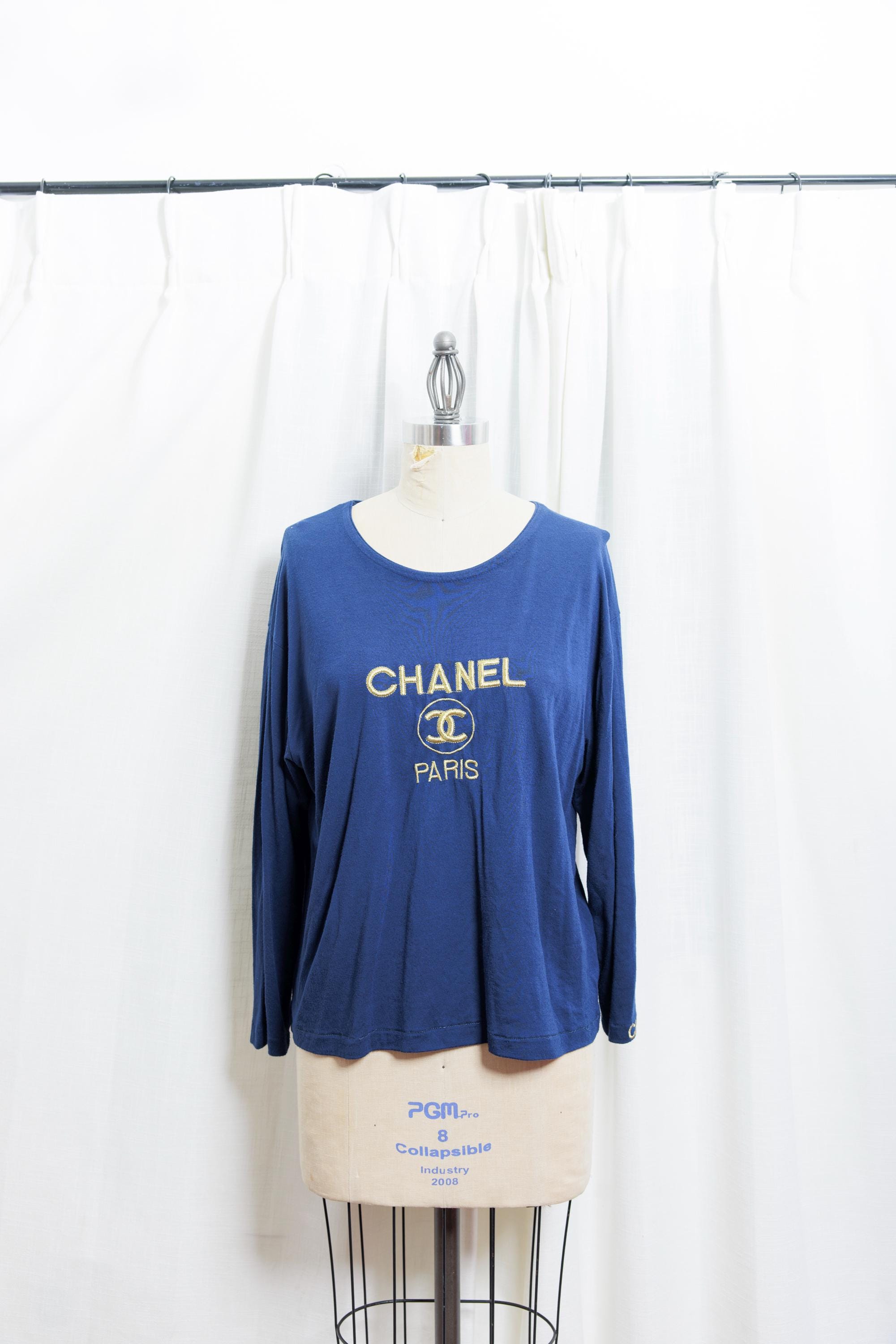 Chanel Logo Shirt Women - Etsy