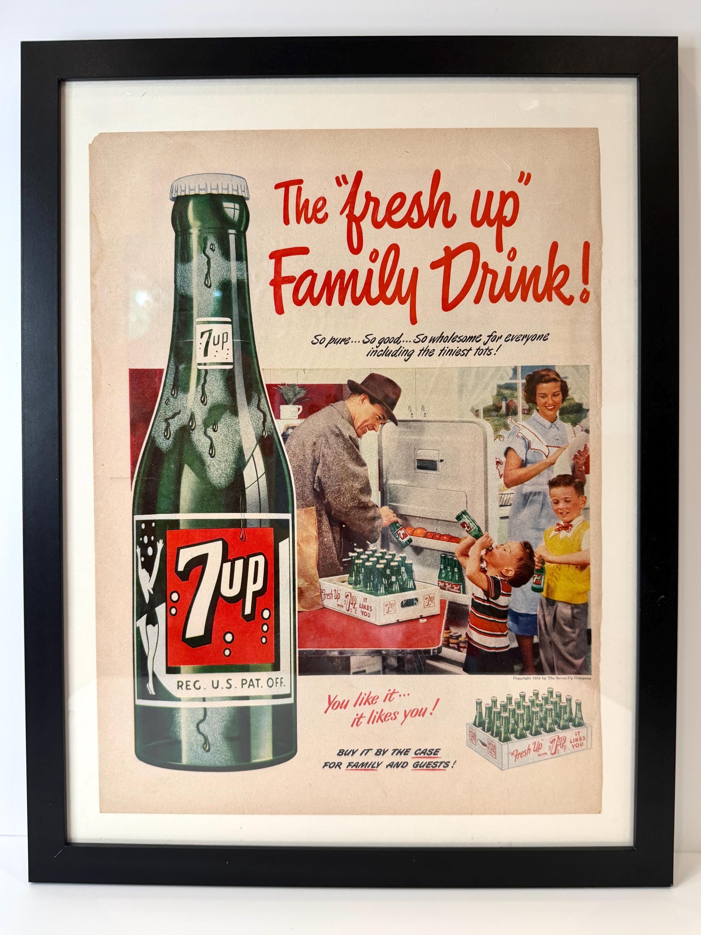 7 up Vintage Ad - Etsy
