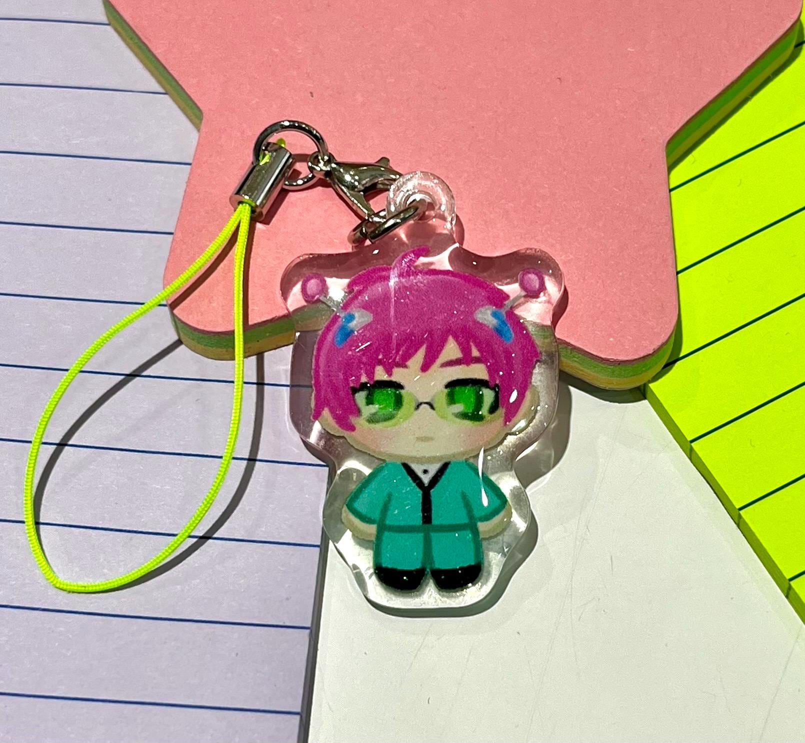 Saiki K Keychain - Etsy
