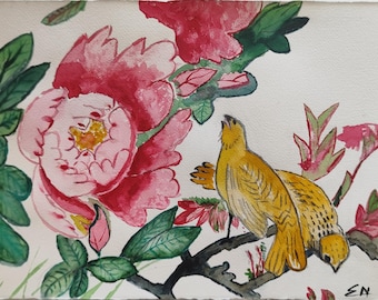 Die beiden Kanarienvögel