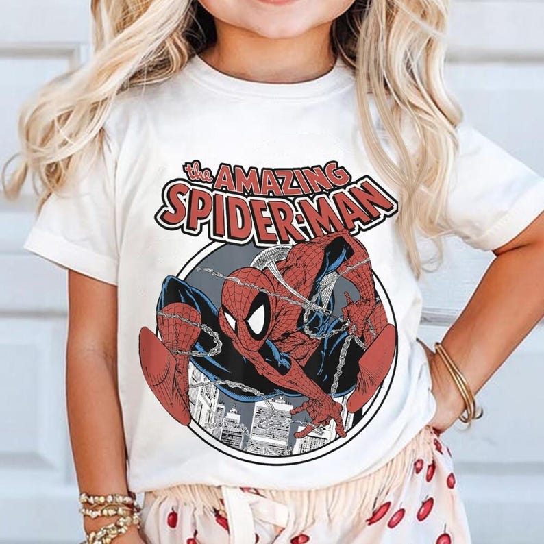 Retro Avengers The Amazing Spider-Man 1962 Shirt, Vintage Amazing Spider-Man Comics Book Cover Tee, Avengers Fans,Disneyland Family Trip Tee image 1