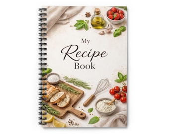 My Recipe Book Spiral Notebook