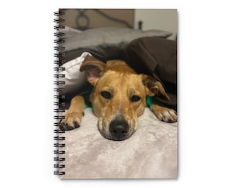 Sleeping Dog Spiral Notebook