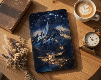 Night Court Velaris ACOTAR Custodia Kindle rimovibile, regalo per amanti dei libri ACOTAR Romantasy, Paperwhite 11a 12a generazione 6.8, custodia con cinturino