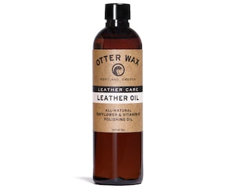 Otter Wax Leather Oil | Premium All-Natural Leather Conditioner 5oz