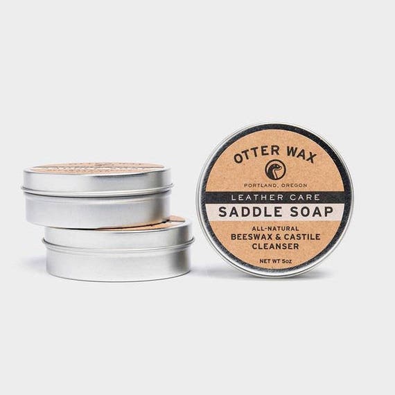  Otter Wax Saddle Soap, 5oz
