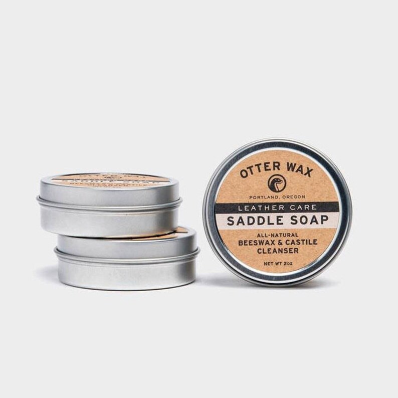 Saddle Soap 2oz Otter Wax - Etsy