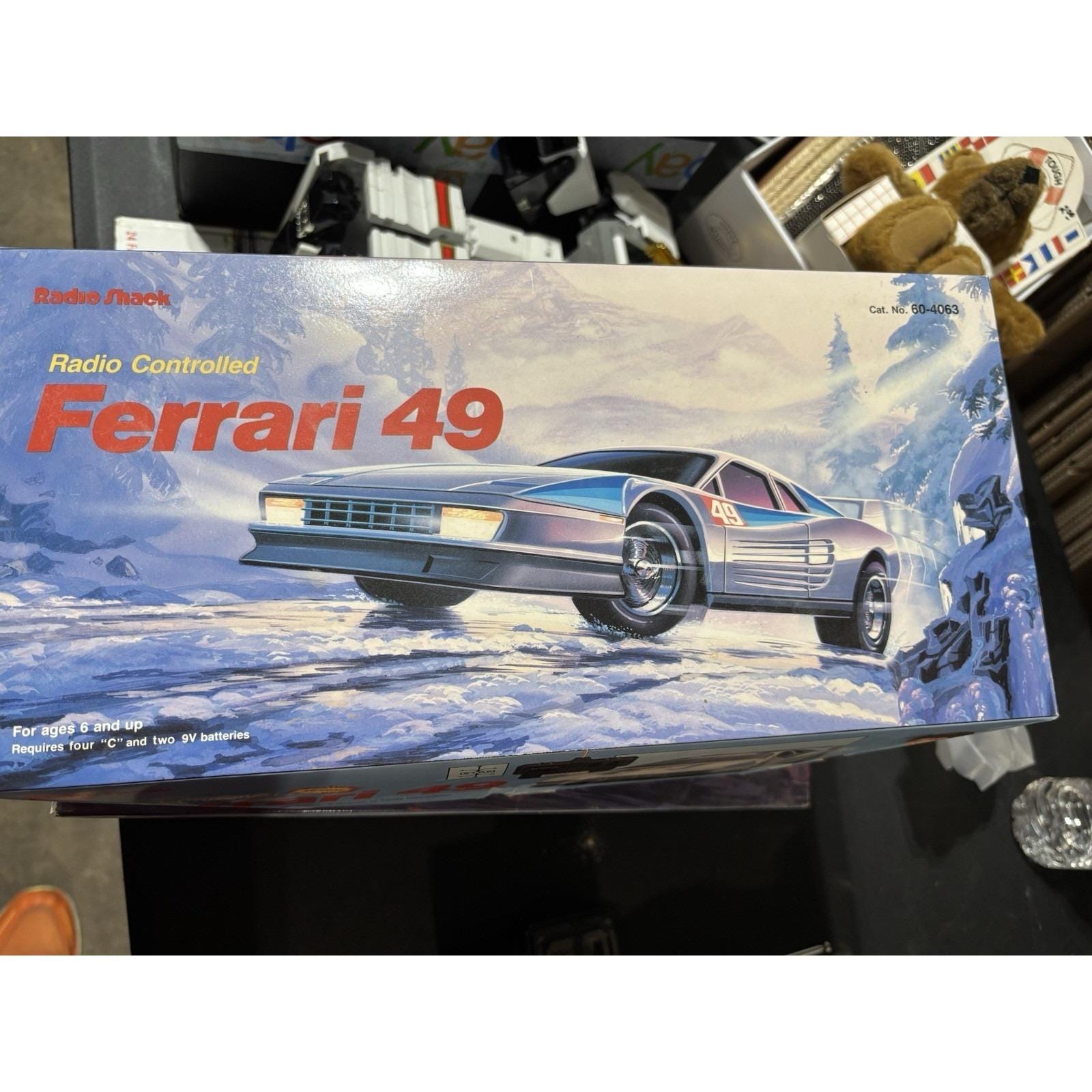 Ferrari Remote Control Toy Car - Etsy
