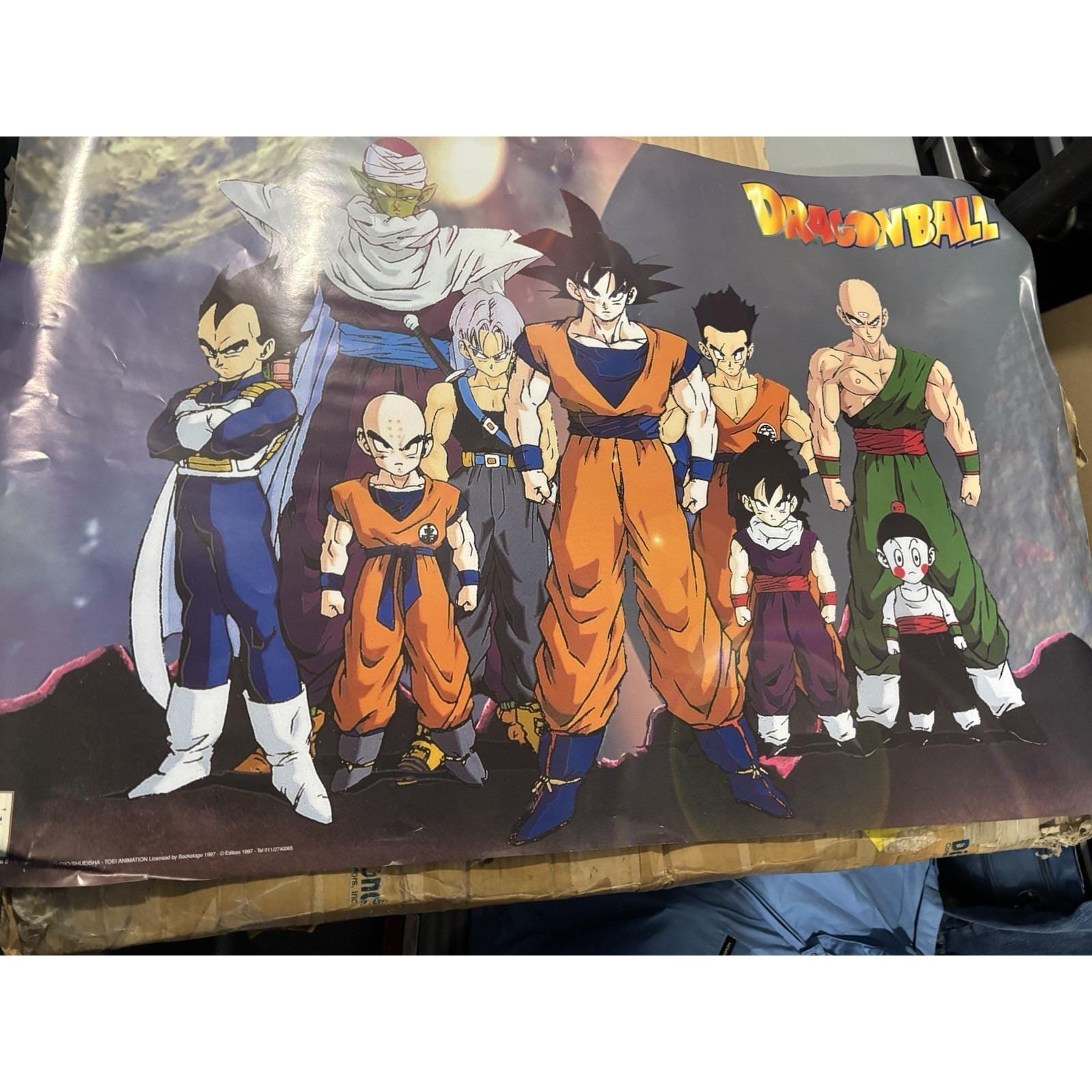 Dragon Ball Z Poster Vintage - Etsy
