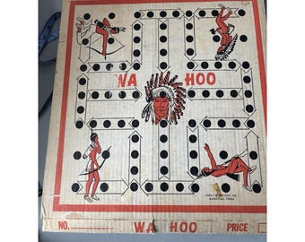 Vintage wa hoo marble board game Creative Ideas Inc, boards only, Gatesville TX