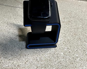 Minimalist Apple Watch Charging Stand | 3D Printed Nightstand Dock
